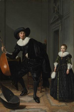 A Musician and his Daughter, 1629