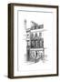 Thomas De Quincey's House, Soho, London, 1912-Frederick Adcock-Framed Giclee Print
