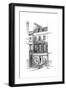 Thomas De Quincey's House, Soho, London, 1912-Frederick Adcock-Framed Giclee Print