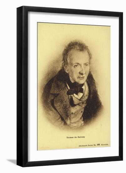 Thomas De Quincey-null-Framed Giclee Print