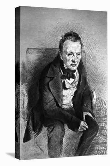 Thomas de Quincey-James Archer-Stretched Canvas