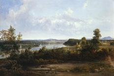 View on the Hudson River Near Tivoli, 1841-Thomas Doughty-Framed Giclee Print