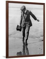 Thomas E. Grant in Biarritz, 1910-Thomas E. & Horace Grant-Framed Photographic Print