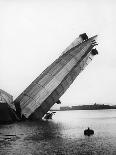 Wreck of Britain's Greatest Airship, the Mayfly, at Barrow, 1911-Thomas E. & Horace Grant-Photographic Print