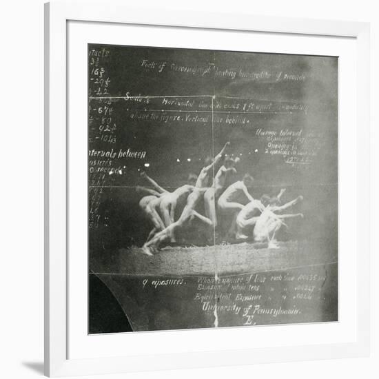 Thomas Eakins's History of a Jump-Science Source-Framed Giclee Print