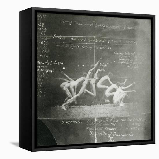 Thomas Eakins's History of a Jump-Science Source-Framed Stretched Canvas