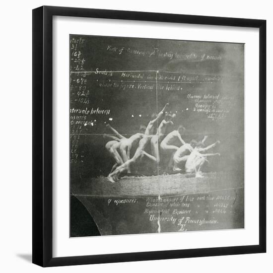 Thomas Eakins's History of a Jump-Science Source-Framed Giclee Print