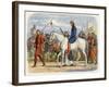 Thomas Earl of Lancaster is Lead to His Execution-James Doyle-Framed Art Print