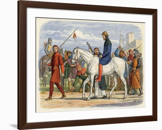 Thomas Earl of Lancaster is Lead to His Execution-James Doyle-Framed Art Print