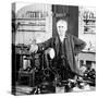 Thomas Edison, American Inventor-Science Source-Stretched Canvas