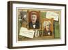 Thomas Edison and Eugene Chevreul-null-Framed Giclee Print