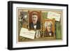 Thomas Edison and Eugene Chevreul-null-Framed Giclee Print