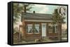 Thomas Edison Birthplace, Milan-null-Framed Stretched Canvas