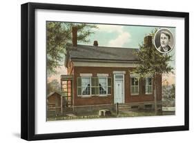 Thomas Edison Birthplace, Milan-null-Framed Art Print