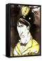 Thomas Edison - caricature of American inventor and physicist, 1847-1931-Neale Osborne-Framed Stretched Canvas