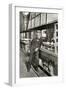 Thomas Edison, Leaning-null-Framed Photographic Print