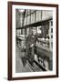 Thomas Edison, Leaning-null-Framed Photographic Print