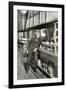 Thomas Edison, Leaning-null-Framed Photographic Print