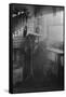 Thomas Edison Listening To The Phonograph-null-Framed Stretched Canvas