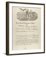 Thomas Edison's Patent Application-null-Framed Photographic Print