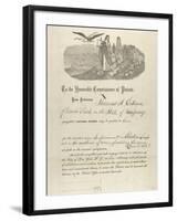 Thomas Edison's Patent Application-null-Framed Photographic Print