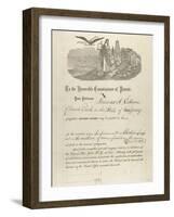 Thomas Edison's Patent Application-null-Framed Photographic Print