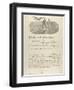 Thomas Edison's Patent Application-null-Framed Photographic Print