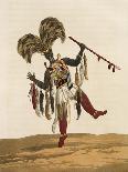 A Captain in His War Dress, from "Mission from Cape Coast Castle to Ashantee", Published 1819-Thomas Edward Bowdich-Laminated Giclee Print