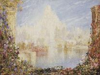 In an Old-World Garden-Thomas Edwin Mostyn-Giclee Print