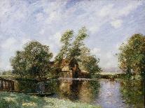 The Old Mill, Houghton, Cambridgeshire, C.1907-Thomas Edwin Mostyn-Giclee Print