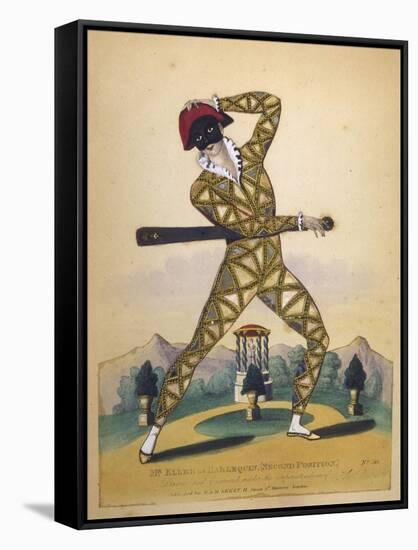 Thomas Eller as Harlequin-null-Framed Stretched Canvas