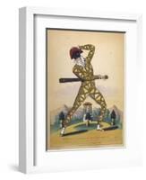 Thomas Eller as Harlequin-null-Framed Art Print