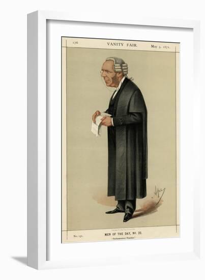 Thomas Erskine May-Carlo Pellegrini-Framed Art Print