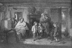 The Mitherless Bairn, 1851-93-Thomas Faed-Giclee Print