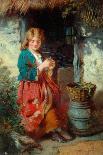 Woman At A Cottage Door, 1851-93-Thomas Faed-Giclee Print