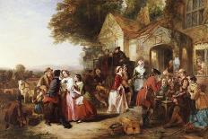 The Marriage Settlement, Time of the Restoration-Thomas Falcon Marshall-Framed Giclee Print