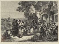 The Arrest of Louis XVI and His Family, at Varennes-Thomas Falcon Marshall-Giclee Print