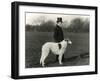 Thomas Fall with Borzoi-Thomas Fall-Framed Photographic Print