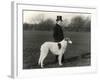 Thomas Fall with Borzoi-Thomas Fall-Framed Photographic Print