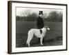 Thomas Fall with Borzoi-Thomas Fall-Framed Photographic Print