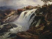 Labrofossen Near Kongsberg-Thomas Fearnley-Giclee Print