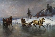 Labrofossen Near Kongsberg-Thomas Fearnley-Giclee Print