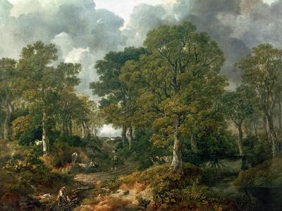 Gainsborough's Forest ("Cornard Wood"), circa 1748