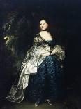 Portrait of Caroline, 4th Duchess of Marlborough-Thomas Gainsborough-Giclee Print