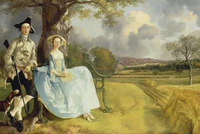 Mr and Mrs Andrews, about 1750