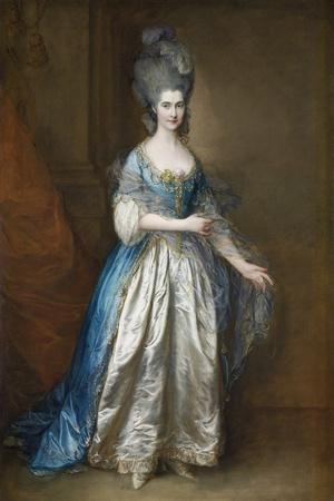 Portrait of Miss Read, Later Mrs William Villebois, Ca 1776