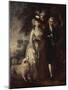 Thomas Gainsborough (The morning walk (portrait of the Squire Hallett and his wife)) Art Poster Pri-null-Mounted Poster