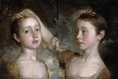 The Painter's Daughters Mary and Margaret, c.1758-Thomas Gainsborough-Giclee Print