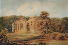 'Landscape with Ruins', 18th century, (1935)-Thomas Girtin-Giclee Print