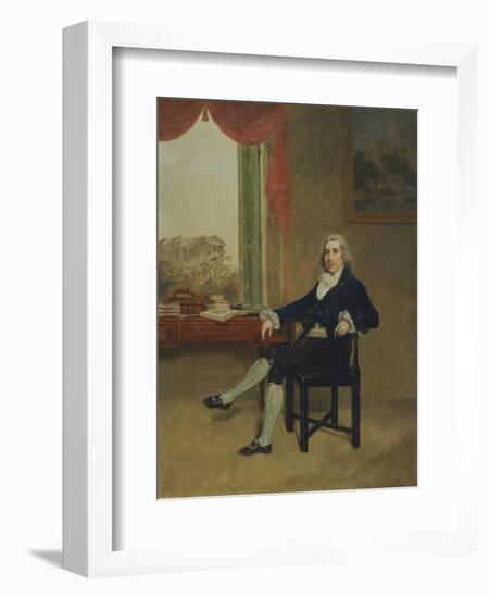 Thomas Graham (1748-1843) Baron Lynedoch of Balgowan, C.1790-Thomas Hickey-Framed Giclee Print